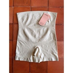 Sz M Shapermint Essentials Nude High Compression Boy Short Shapewear NWT